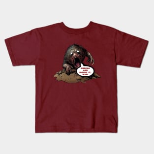 Diggin' It (Zoombies) Kids T-Shirt